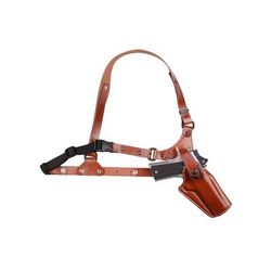 Galco Great Alaskan Chest Holster Autos Springfield Xdm Elite 4.5in 9/10Mm Springfield Xdm Elite 4.5in 9/10Mm W/Wo Rds Right Tan GA880R