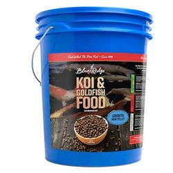 Koi & Goldfish Food Mini Floating Pellet Balanced Diet Growth Formula, 14 lbs.