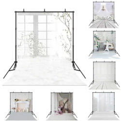 Photography Background White Window Wall Curtain Interior Room Child Portrait Photographic Photocall