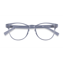 Female s round Clear Plastic Prescription eyeglasses - Eyebuydirect s Osier