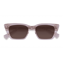 Female s horn Crystal Nude Acetate Prescription sunglasses - Eyebuydirect s Natalie