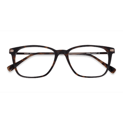 Unisex s rectangle Tortoise Acetate, Metal Prescription eyeglasses - Eyebuydirect s Plaza