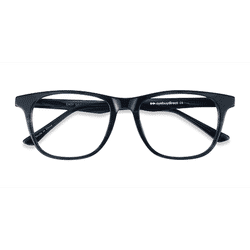 Male s rectangle Blue Striped Acetate Prescription eyeglasses - Eyebuydirect s Easy