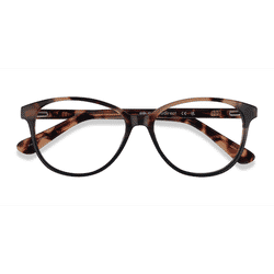 Female s horn Tortoise Green Acetate Prescription eyeglasses - Eyebuydirect s Hepburn