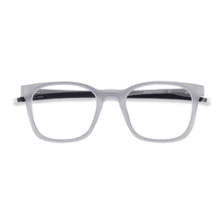 Male s square Clear Metal,Plastic Prescription eyeglasses - Eyebuydirect s Club