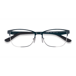 Female s horn Dark Green Silver Metal Prescription eyeglasses - Eyebuydirect s Vogue Eyewear VO3940