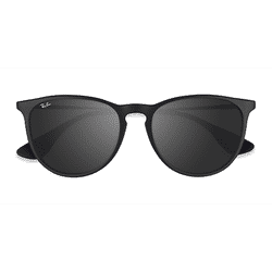 Female s oval Black Plastic Prescription sunglasses - Eyebuydirect s Ray-Ban RB4171 Erika