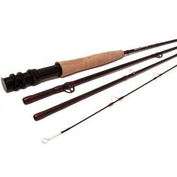 Stone Creek Cutthroat Fly Rod 9ft 6 Wt. Moderate 4 Piece Brown CT906-4