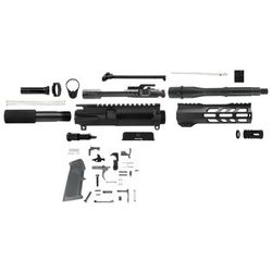 TacFire 5.56x45mm NATO AR Build Kit AR Platform 7.50in Barrel Right Black SSPK556LPK