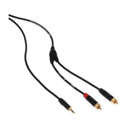 Kopul 1/8" Stereo Mini to Dual RCA Y-Cable - 15' (4.6 m) SMYC-M2RM15