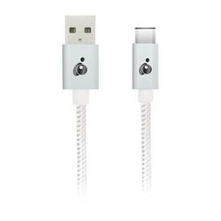 IOGEAR Charge & Sync Flip Pro USB 2.0 Type-C to Type-A Cable (6.5') G2LU3CAM02-WT