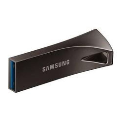 Samsung 64GB USB 3.1 Gen 1 BAR Plus Flash Drive (Titan Gray) MUF-64BE4/AM