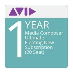 Avid Media Composer Ultimate Floating 1-Year Subscription New (20-Seat, Download 9938-30063-00