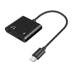 Naztech USB Type-C and 3.5mm Audio and Charge Adapter 15163