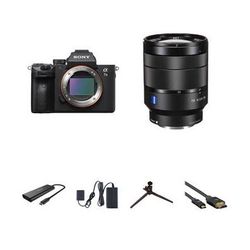 Sony a7 III Mirrorless Camera and 24-70mm f/4 Lens and Home Streaming Kit ILCE7M3/B