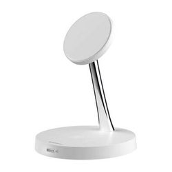 SwitchEasy MagPower 2-in-1 Magnetic Wireless Charging Stand SCGIWA117WH22