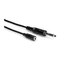 Hosa Technology Stereo Mini Female to Stereo 1/4" Male Headphone Extension Cable - 10' MHE-310