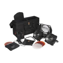 Zylight Used F8-D 100 LED Fresnel Dual Head ENG Kit with Gold Mount 26-01029