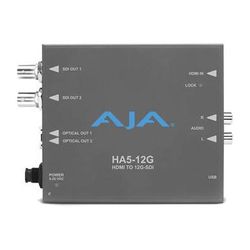 AJA Used HA5-12G HDMI 2.0 to 12G-SDI Mini-Converter HA5-12G