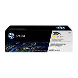 HP Used HP 305A Yellow LaserJet Toner Cartridge CE412A