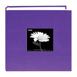 Pioneer Photo Albums DA200CBFS-GP Specialty Fabric Frame Bi-Directional Photo Album (Grape Purpl DA200CBFS-GP