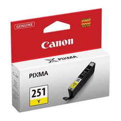 Canon CLI-251Y Standard Capacity Yellow Ink Tank 6516B001