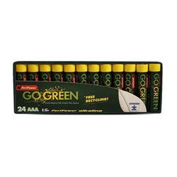 PerfPower Go Green AAA Alkaline Batteries (24-Pack) 24012