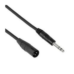 Pearstone PM Series 1/4" TRS Male to XLR Male Professional Interconnect Cable (15') PM-TRSXM15