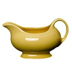 Fiesta HL486320 18 1/2 oz Fiesta Sauce Boat - China, Sunflower, Yellow