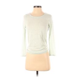 Claudie Pierlot Long Sleeve Top Green Boatneck Tops - Women's Size 4