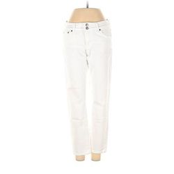 Red Engine Jeans: White Bottoms - Women's Size 27