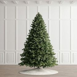 9 ft. Christmas Tree - Montana Flocked Full Profile Tree - Frontgate - Artificial Christmas Tree