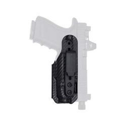 Rounded Weapon Mounted Light Holster for Streamlight TLR-7 Ambidextrous Carbon Fiber ARC-TLR7-CF-XFER