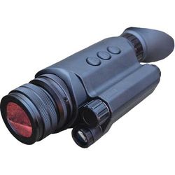 Luna Optics Digital G-3 Day/Night Monocular 5-30x44mm Q-HD Digital Built-In IR Illuminator Black LN-G3-M44