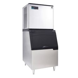 ICETRO IM-1100-AC/IB-044 1106 lb Maestro Full Cube Commercial Ice Machine w/ Bin - 440 lb Storage, Air Cooled, 208-230v, Stainless Steel
