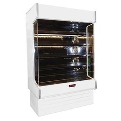 Howard-McCray SC-OD35E-3-LED-LC 39" Vertical Open Air Cooler w/ 4 Levels, 115v, White