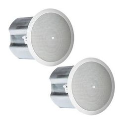 JBL Used Control 16C/T 2-Way 6.5" Coaxial Ceiling Loudspeakers (Pair, White) CONTROL 16C/T