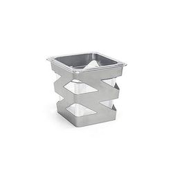 Front of the House BHO093SII21 Flatware Divider Set - 7" x 6 1/2" x 6", Iron, Silver