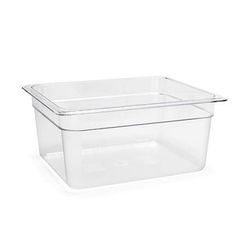 Front of the House BHO096CLT21 Ice Housing Insert Pan - 12 1/2" x 10" x 5 3/4", Resin, Clear