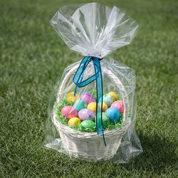 Crystal Clear Bags® with Bottom Gusset 13" x 5" x 19" 100 pack