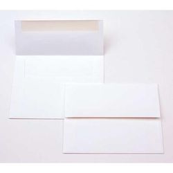 A2 5 3/4" x 4 3/8" Basis Envelope White 50 Pieces