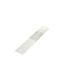 Top Opening Crystal Clear Hanging Bags 1" x 4" + Flap 500 pack