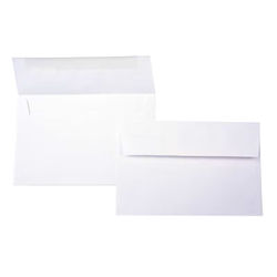 A1 5 1/8" x 3 5/8" Bright Envelope White 50 Pieces E5302