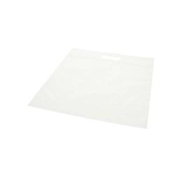 Clear Zip Top Handle Bags, 3 mil 13 1/4" x 13 1/4" + 2.5" Handle 100 pack