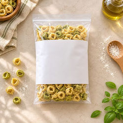 LDPE Zip Bags with White Block, 4 mil 6" x 9" 100 pack
