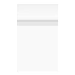 Crystal Clear Premium Laminated Protective Closure Bags 9" x 12" 100 pack