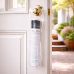 Door Knob Bags Door Hanger Bags 4 1/4" x 12" 4 1/4" x 15" 100 Bags ClearBags