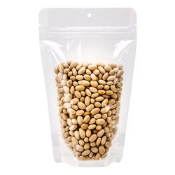 Clear Stand Up Zipper Pouch with Hang Hole 3 3/4" x 2 1/4" x 6 3/16" 100 pack