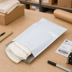 Poly Mailers with Perforation Shipping Bags 100 Pack 6" x 9"
