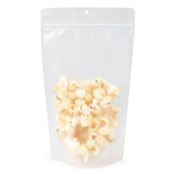 Frosted Recyclable Stand Up Pouch w/ RETAIN? 6 3/4" x 3 1/2" x 11 1/4" |100 Pack
